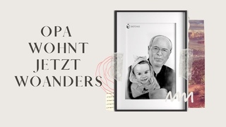 Opa wohnt jetzt woanders - Bild malen lassen mit Verstorbenen - Sketchus Portrait