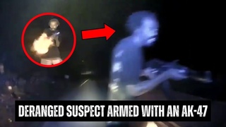 CRAZY Man Shoots AK47 At Police In Georgia! #lawandcrime