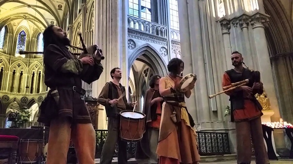 Médiévales de Bayeux 2014 Concert Tempradura à la