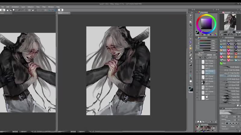 Speedpaint ( CLIPSTUDIO) Self