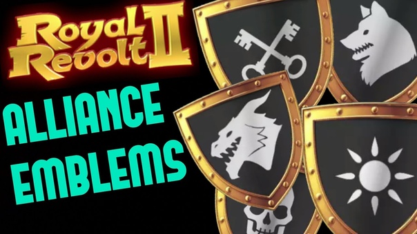 ROYAL REVOLT 2 ALLIANCE EMBLEMS TAX BONUS