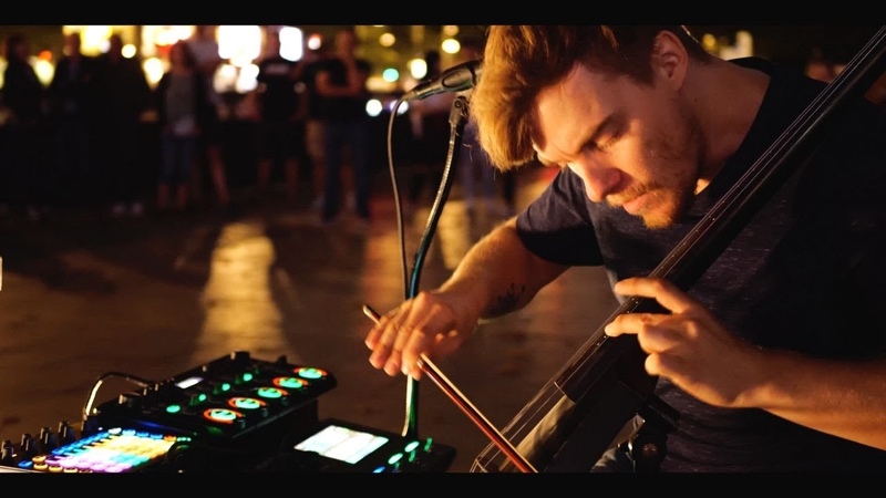 Boss RC 505 Live Looping 4 K GH5s Night Shoot in Berlin Reinhardt