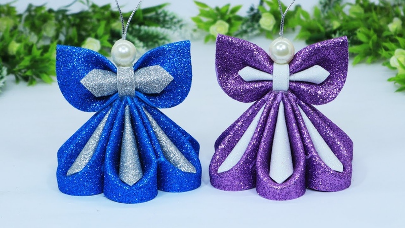 Eva Foam Angel Ornaments Christmas Tree Decorations DIY Christmas Crafts
