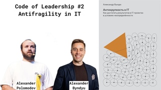 Code of Leadership #2  - “Antifragility in IT“