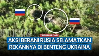 Aksi Heroik Prajurit Rusia Selamatkan Rekan yang Terluka di Dekat Benteng Ukraina