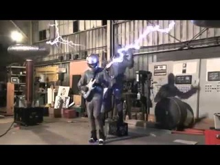 Tesla transformer - Iron man