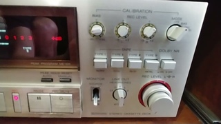 Калибровка аудиокассеты Crux ZX-II-90 на деке Sony TC-K777