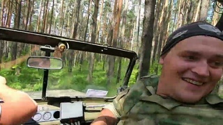Первый этап джип спринт. Встреча любителей off-road, присутствует ненормативная лексика 9+