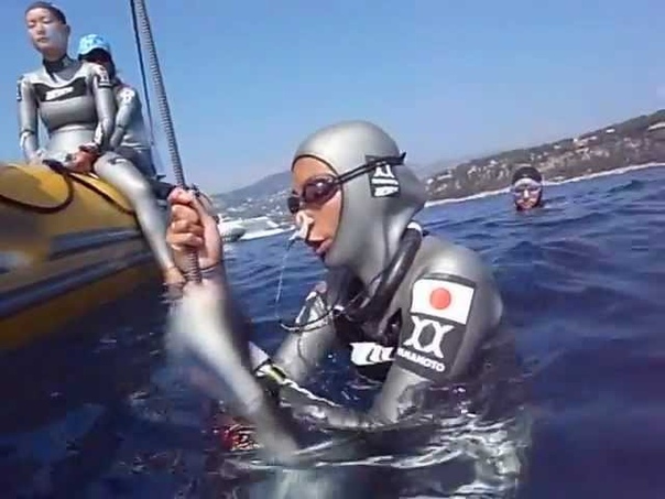 Tomoka Fukuda Freediving Training 2012
