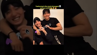 Taehyung is the most strongest person in BTS #taehyung #shorts #youtubeshorts