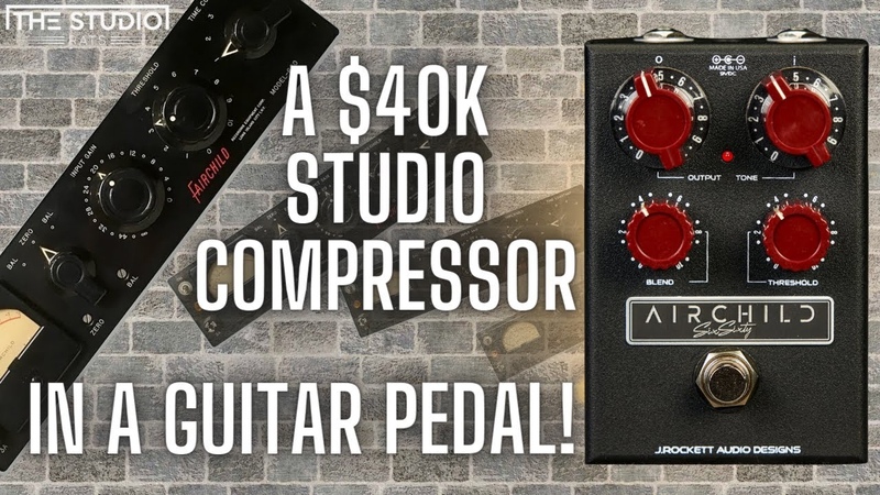 A 4 OK Studio Compressor In A Guitar Pedal J Rockett Airchild Six