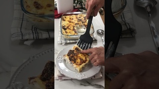 Canelones de carne. Receta de celebracin.