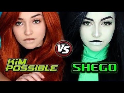 Kim Possible Live Action, Kim and Shego Makeup