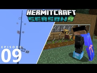 HermitCraft 9 E09: Creeper Games, Honeycomb Farm & Bartering