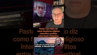 Entenda como o fanatismo religioso intensifica conflitos! #israel #palestina #caiofbio