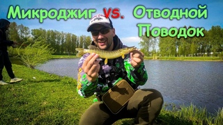 Что лучше в сильный ветер Микроджиг или отводной поводок