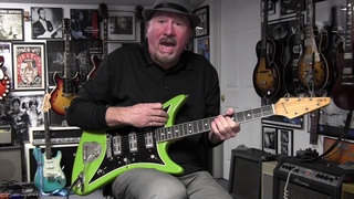 1971 Jolana Star X Guitar Demo