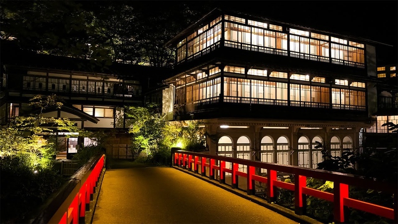 Japanese Onsen Ryokan, just like the Ghibli movie Spirited Away, Sekizenkan,