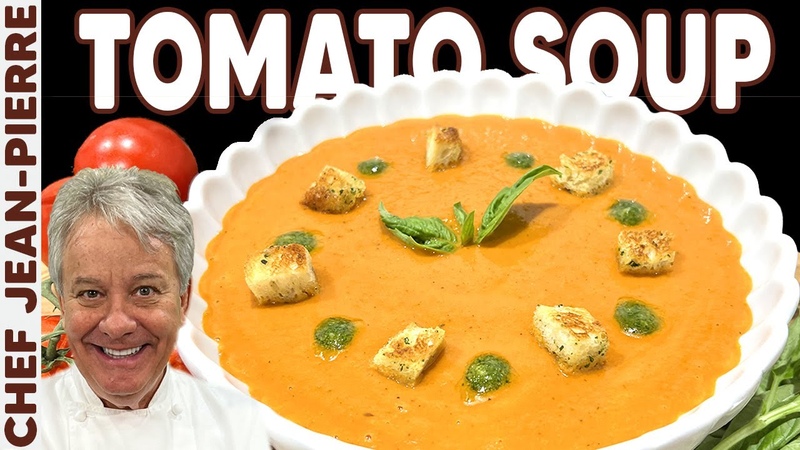 Simple and Delicious Tomato Soup, Chef Jean