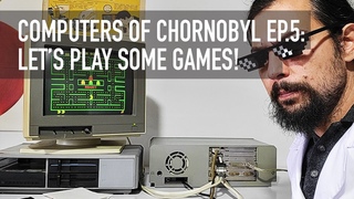 ES1841 Ep.5: Playing Tetris and Pacman on a Soviet PC. Computers of Chernobyl