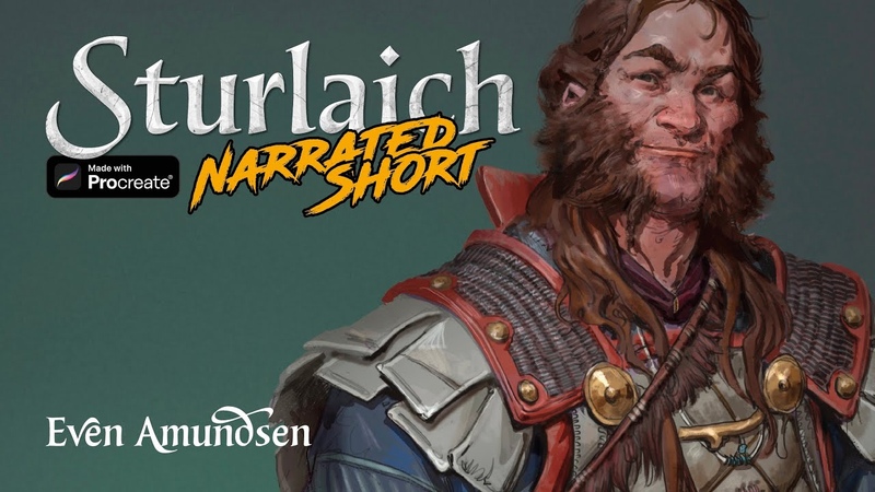 Digital Painting Process: Sturlaich, TEGN, Fantasy