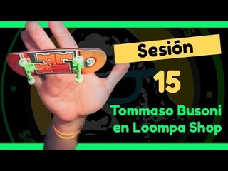 Sesion de Tommaso Busoni de visita en Loompa Shop