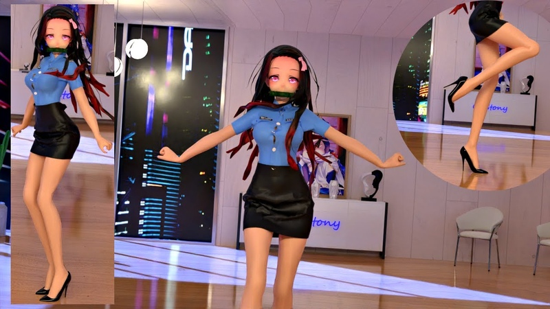 MMD Nezuko AOA Short