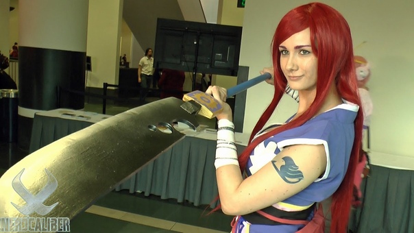 JELLAL and ERZA Fairy Tail Cosplay at Anime Boston