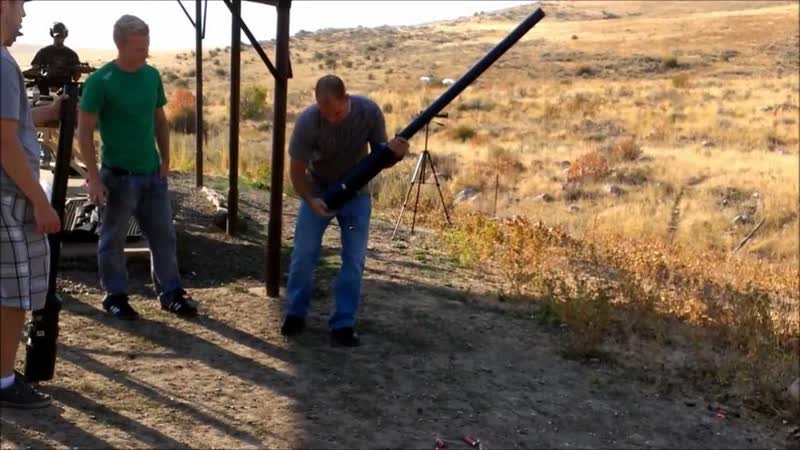 Potato Cannon Shooting and Instructions How Build Your Own