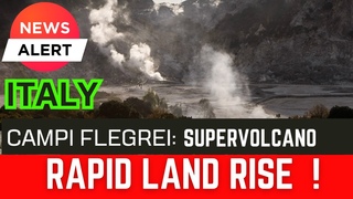 Mysterious Land Rise -What is the Volcano doing  More Earthquakes and Vandalism #Italy