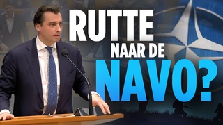 10 JAAR STEUN aan OEKRANE & RUTTE als NAVO-chef! | Baudet (FVD)