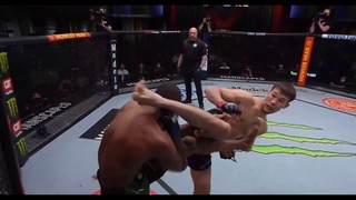 Шавкат Рахмонов vs Харрис. Нокаут в первом раунде. #UFC47 г