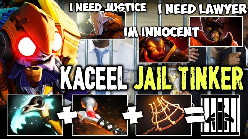 Kaccel Offlane Tinker With No Escape Build New Meta Jail Tinker Dota