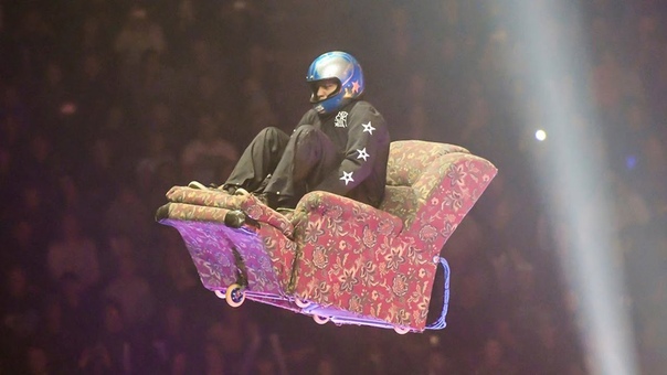 Worlds First Reclining Sofa Chair Jump