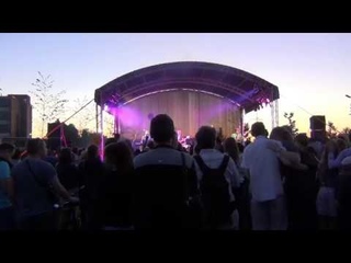 20170723 Театральный дворик 2017. Ансамбль позитивной музыки Parnas (Рязань) и объявление победителей фотоконкурса.