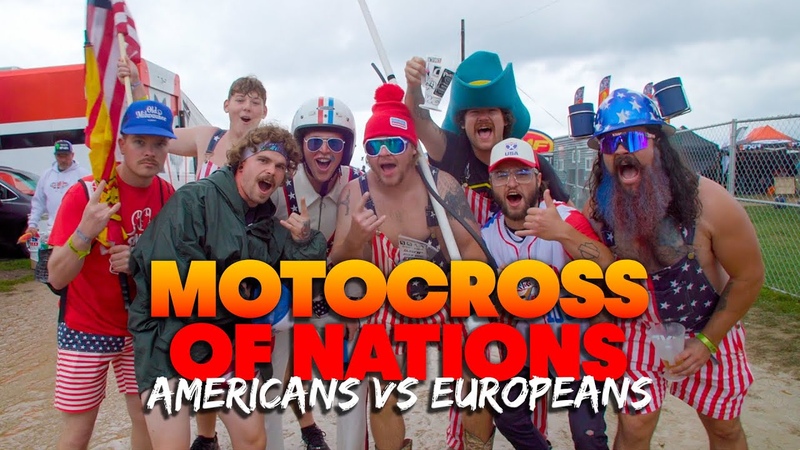 Americans vs Europeans at the 2022 Motocross of