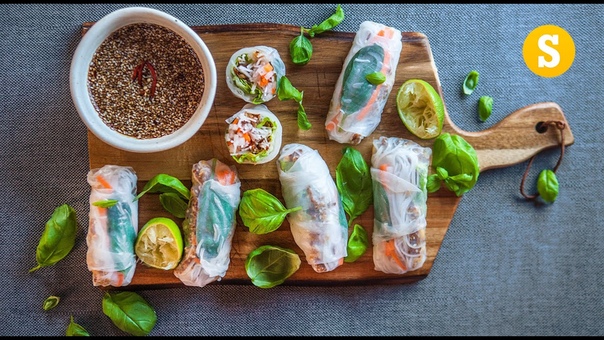 Fresh Vietnamese Spring Rolls