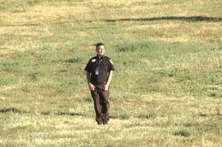 Dancing cops get down at Bear Mountain Hot Dawg & Hand Rails 2015