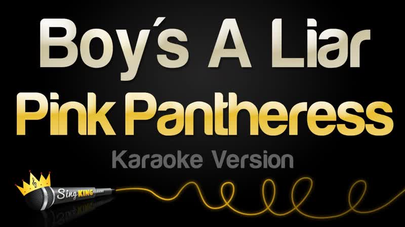 Pink Pantheress Boys a liar ( Karaoke