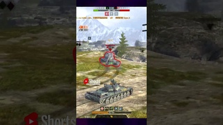 Т100ЛТ | ГРАМОТНАЯ ИГРА | 1vs3 | #t100lt , #tanksblitz, #вооруженныйблиц