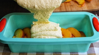 Выложите ПЕРСИКИ 🍑 На дно Формы и ТВОРОЖНАЯ Запеканка Заиграет по-новому!