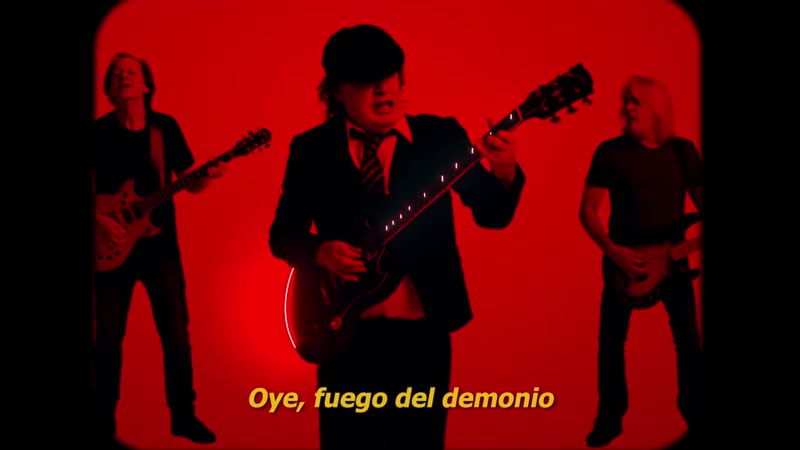 AC, DC Demon Fire, subtitulado al español,